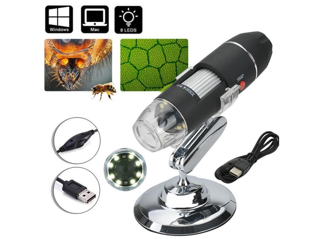 Jedinečný digitálny USB mikroskop